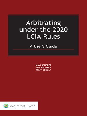 cover image of Arbitrating under the 2020 LCIA Rules